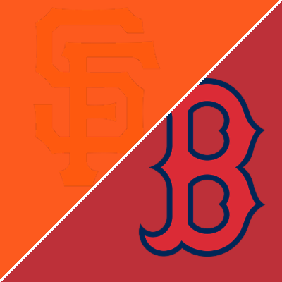 Boston Red Sox vs San Francisco Giants