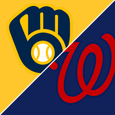 Washington Nationals' 4-3 over Milwaukee Brewers on base-clearing