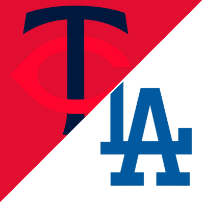 Twins fall into tie for first place after 10-3 beating by Dodgers