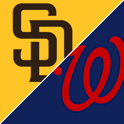 Washington Nationals 6-3 over San Diego Padres with three-run 9th