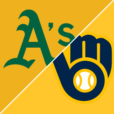 MLB-worst A's beat Brewers 5-2 for 1st 3-game winning streak of season