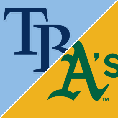 A's beat Rays 2-1