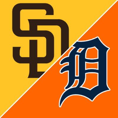 Campusano homers and gets 4 hits as the Padres rout the Tigers 14-3