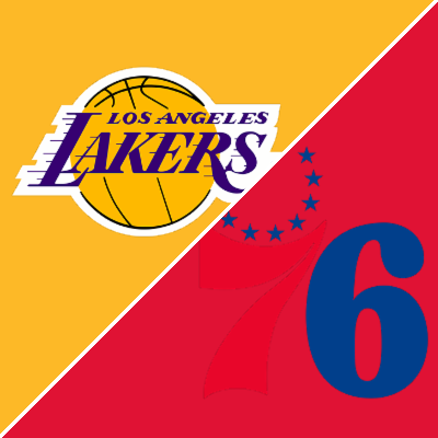 Sixers vs. Lakers History