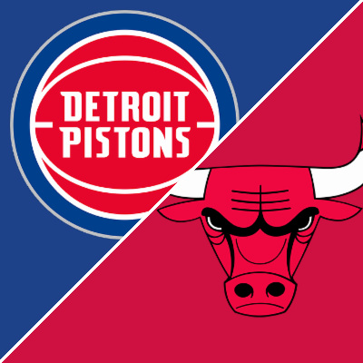 Pistons vs Bulls live game screenshot
