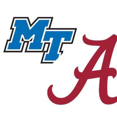 Middle Tennessee Blue Raiders vs. Alabama Crimson Tide