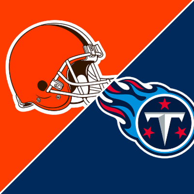 The Cleveland Browns lead the Titans 13-3 at halftime! 