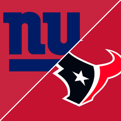 Giants vs Texans live score & H2H