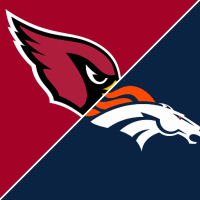 Broncos vs Cardinals matchup graphic