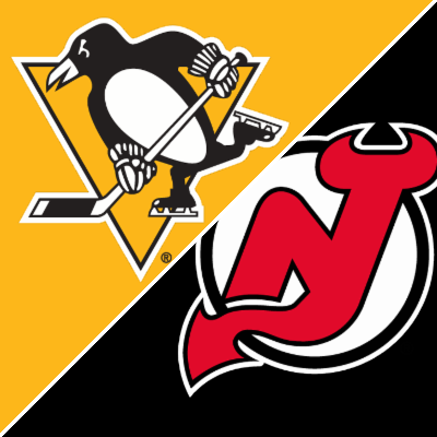 New Jersey Devils vs. Pittsburgh Penguins, Prudential Center, Newark, March  19 2024