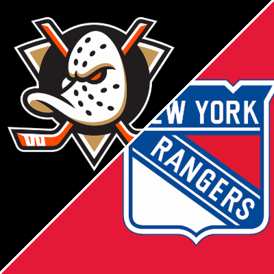 Rangers 2-1 Ducks (Oct. 26, 2024) Game Recap