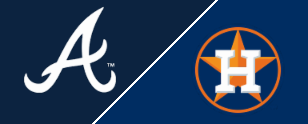 Atlanta Braves and Houston Astros play in game 2 of series