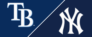 New York Yankees and Tampa Bay Rays play in game 2 of series