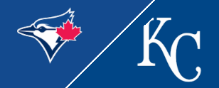 Kansas City Royals and Toronto Blue Jays play in game 4 of series