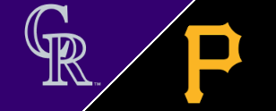 Rockies lead from start to finish for the first time this year in 3-2 victory over skidding Pirates