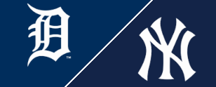 Yankees play the Tigers leading series 1-0