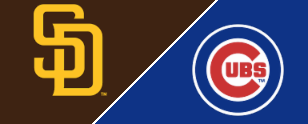 Padres bring 1-0 series advantage over Cubs into game 2