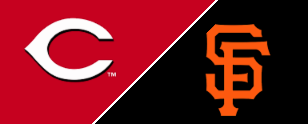 Cincinnati Reds and San Francisco Giants play in game 2 of series