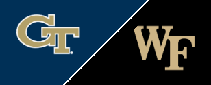 Ndongo hits floater with 0.4 seconds left, Georgia Tech withstands Wake Forest's rally for 70-69 win