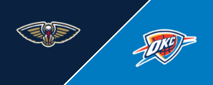 Thunder start playoffs against the Pelicans