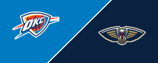 Thunder take 2-0 lead into game 3 against the Pelicans