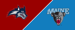 Robertson throws 5 TD passes as Maine gets 1st win in a 56-28 rout of Stony Brook