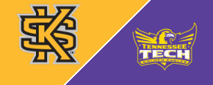 Pegues and Knight each run for TDs in the 4th, lift Tennessee Tech past Kennesaw State 17-7