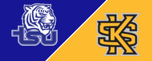 Gant runs for 2 touchdowns, helps lead Tennessee State to 27-20 win over Kennesaw State
