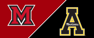 Appalachian State slogs past Miami (Ohio) 13-9 in the rain-soaked Cure Bowl
