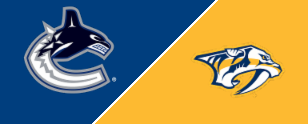 Predators, Canucks square off with series tied 1-1